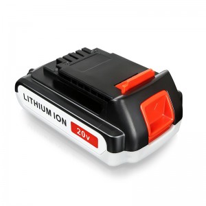 Li-Ion 2000mAh 20V Ersatzakkus für Black \u0026 Decker LB20, LBX20, LBX4020, LB2X4020 Werkzeuge