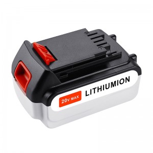 Für Black \u0026 Decker LB20, LBX20, LBX4020, LB2X4020 Werkzeugbatterien Ersatzbatterie Li-Ion 20V 6000mAh