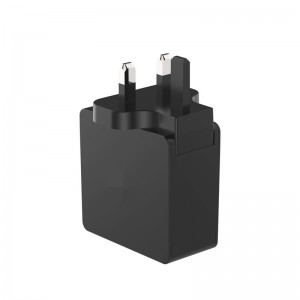 KPS-8034LC 2XQC3.0 Klappbares Reiseladegerät mit 2 Anschlüssen