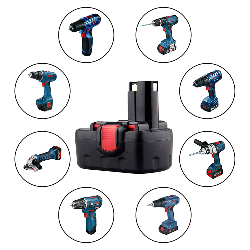 BAT160, BAT180, BAT181 Bosch Tools Batteriebetriebener Ni-Cd-Akkupack mit 18 V und 1700 mAh