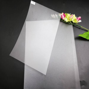 Hochwertige 0,5 mm Mattplastik PET Dünnblech zum Drucken von Visitenkarten oder Kleidung Tags