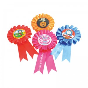 Ribbon Badge Muttertag Geburtstagsfeier Verwenden Sie Pin Badge mit Sicherheitsnadel