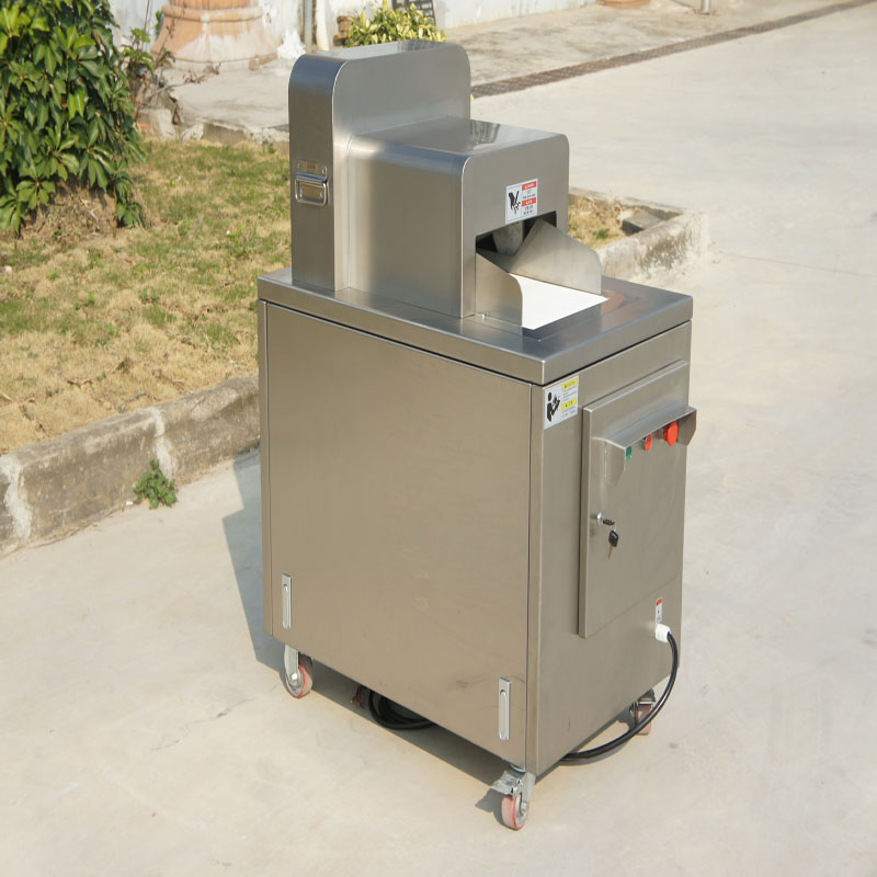 Geflügelschneidemaschinen werden heute in der Gastronomie in China eingesetzt