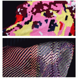 Neueste Herbst Winter Langarm Wolf Jacquard Frauen Tops Pullover Sweater