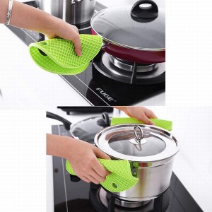 Fabrik benutzerdefinierte Großhandel Gummi weichen Silikon-Untersetzer