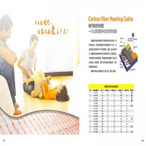 Kohlefaser-Fußbodenheizung