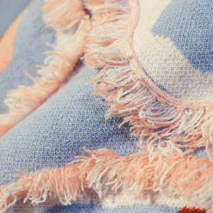 2019 Vorfrühling lose dicke genähte Quaste Fringe Damen Pullover Pullover