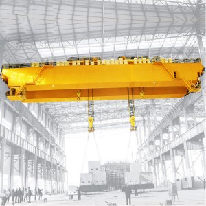 Zweiträgerlaufkran mit Doppelwagen