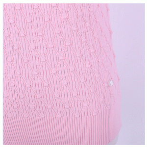 2018 Diamond Grids Sommer Kurzarm Strickpullover Frauen