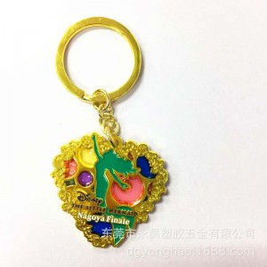 P063 Herz Schlüsselanhänger Gelee Farbe