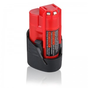 12V 1500mAh Ersatz wiederaufladbarer Lithiumbatterien für Milwaukee 48-11-2411 M12 Elektrowerkzeuge