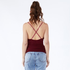 Saree Mode Frau Sommer Mädchen ärmellose Crop Off Schulter Bluse Tops für Frauen