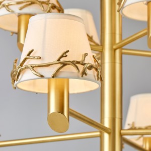 Moderner minimalistischer Persönlichkeits-kreativer Hotel-Ausgangsrestaurant-Leuchter Km2148