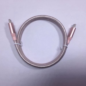 Nylon Brided Datenkabel Typ C bis Typ C