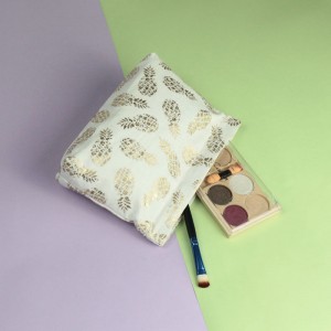 Twill 100% Ananasfaser beliebte Kosmetiktasche