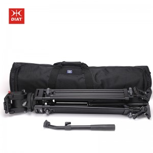 DIAT A223TVP100 Dreidimensionales Stativ mit Hydraulikkopf Stabiles, stabiles Kamerastativ