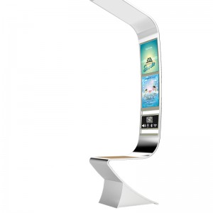 Smart Solar LED Werbung Beleuchtung Box Ladegerät Outdoor Urban Bench