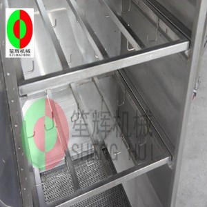 Warmluft-Auftaumaschine