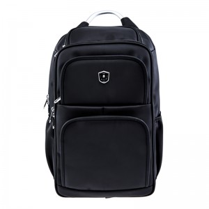 17SA-6601F Große Mehrfachtaschen Hochwertige Oxford-Nylontasche mit Metallgriff und 17 Zoll Laptop-Rucksack