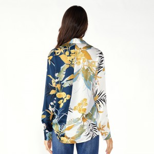 Büro Tops Mädchen Baumwolle Frauen Chiffontops und Blusen