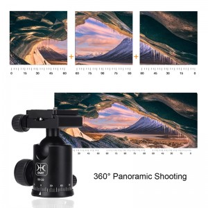 Diat AM294A KH20 Tragbares Aluminiumlegierungskamera-Videokamera-Stativ Flexibles Reise-Digitalkamera-Stativ