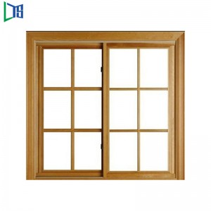 Foshan Doppelverglasung Aluminium Flügelfenster für Wohnhaus mit Schallschutz