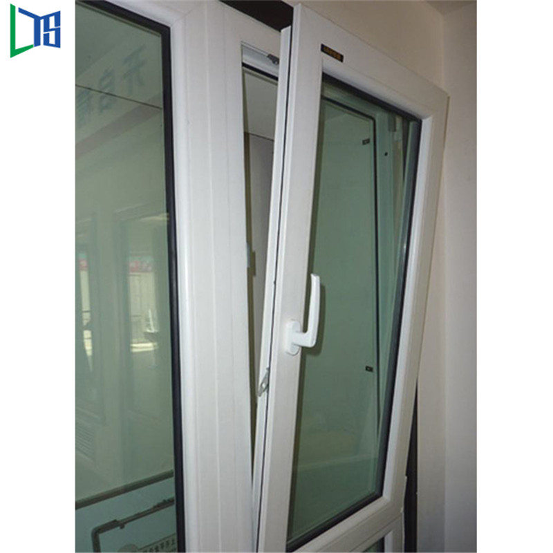 Aluminium Kipp- und Drehfenster Kipp- und Drehfenster aus Aluminium mit weißer Pulverbeschichtung