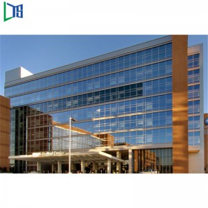 Neueste Design Pulverbeschichtung Aluminium-Fassadenvorhangspule Philippinen