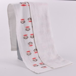 Single Loop bedrucktes Handtuch