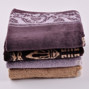 Jacquard Velour Classic Desgin Handtuch