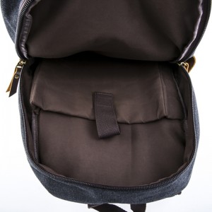 17SC-6457D SGS führte Segeltuchrucksack des verrückten Pferdenleders des Weinlese freien Raumes en gros Segeltuchbeutelrucksack