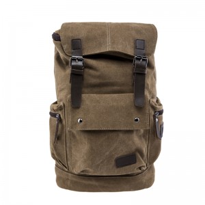 17SC-6572M direkt ab Werk mehrere Farben umweltfreundlich langlebig lässig Vintage Canvas Casual Daypack Laptop Rucksack