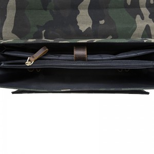 17SG-6642D Nun Werbeartikel angepasst Camo Taschen Marken Schulter Umhängetasche Business Aktentasche für Männer