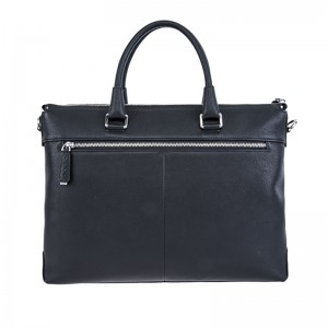 18SG-6815F Large Size echtes Leder Laptop Bag Messenger Schulter Leder Aktentasche Männer