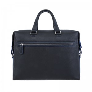 18SG-6817F Herren Leechee Echtes Leder Laptop Aktentasche Business Bag withTablet Pocket