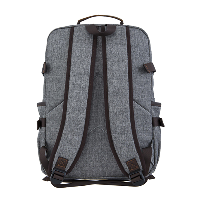 18SC-6892D 15 Jahre Guangzhou Fabrik neue Ankunft Mens benutzerdefinierte Großhandel Laptop Vintage echtes Leder Canvas Rucksack