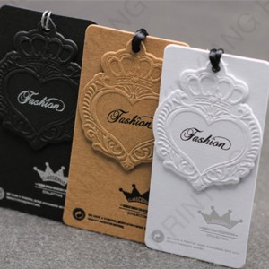 Kreative Mode Kleidung Label Hangtag nach Maß 02