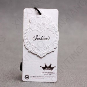 Kreative Mode Kleidung Label Hangtag nach Maß 02