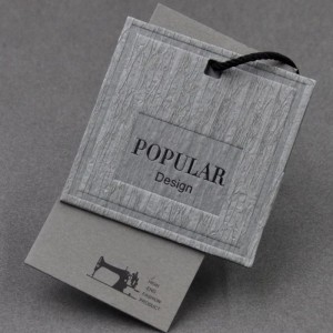 Kreative Mode Kleidung Label Hangtag nach Maß 8