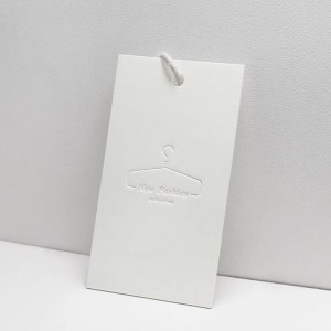 Kreative Mode Kleidung Label Hangtag nach Maß 8