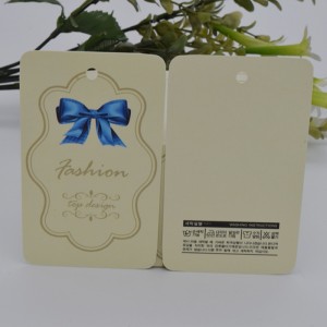 Kreative Mode Kleidung Label Hangtag Maßarbeit 14