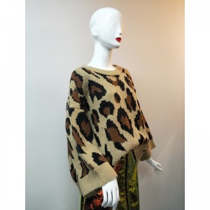 JUMPER RLWS0008F MIT BREITEN MANSCHETTEN DER DAMEN