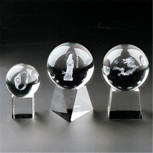 Interne 3D-Gravur von Crystal-Produkten