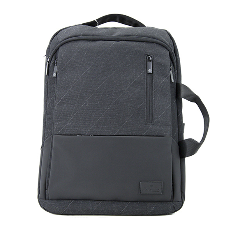 19SA-7842M Neue Ankunft Doppelfunktionslaptoprucksack Nyloncomputer Rucksack mit dem Handgriff umwandelbar in Aktenkoffer