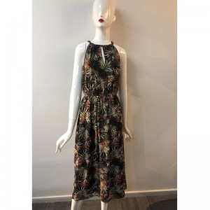 HALTERKLEID MIT BLATTDRUCK JLWD0022