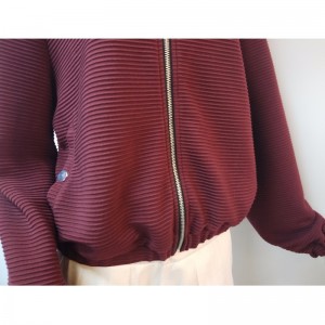 BEERE GESTRICKTE JACKE JLWC0002