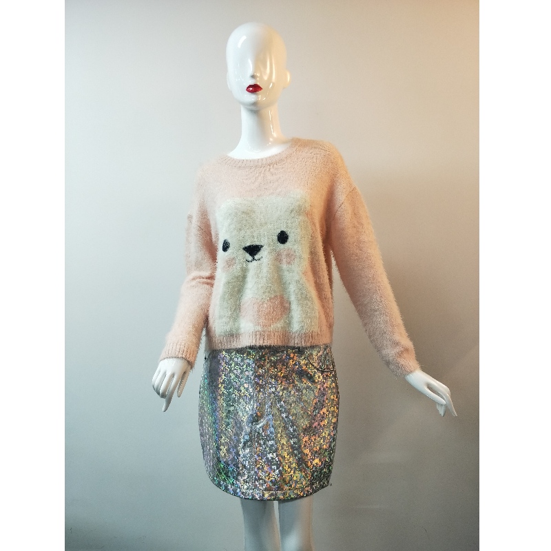 ROSA CARTOON BEAR PRINT JUMPER RLWS0017F