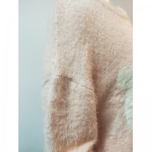 ROSA CARTOON BEAR PRINT JUMPER RLWS0017F