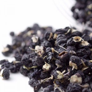 Schwarze Goji-Beeren