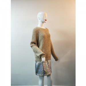 BRAUN STRICKPULLOVER RLWS0023F
